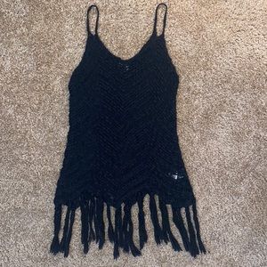 Mossimo Knit/Fringe Tank